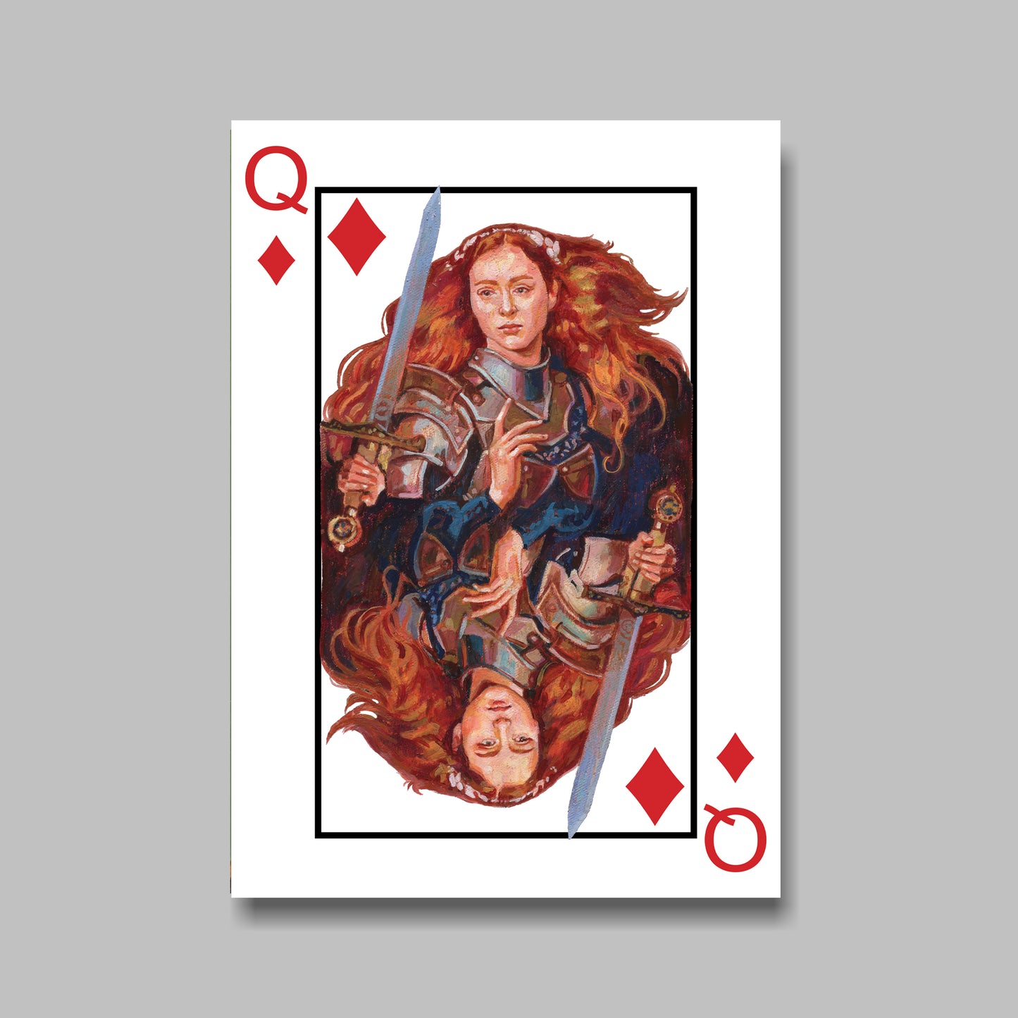 Postkarte, DIN A5, Spielkarte