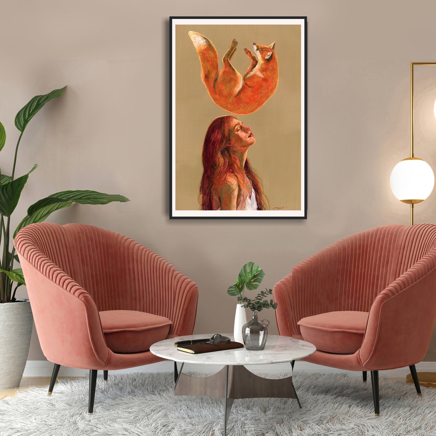 Handgemaltes Originalbild Mixed Media