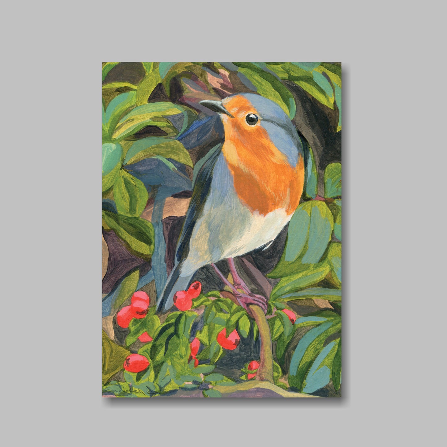 Postkarte, DIN A5, Tiere