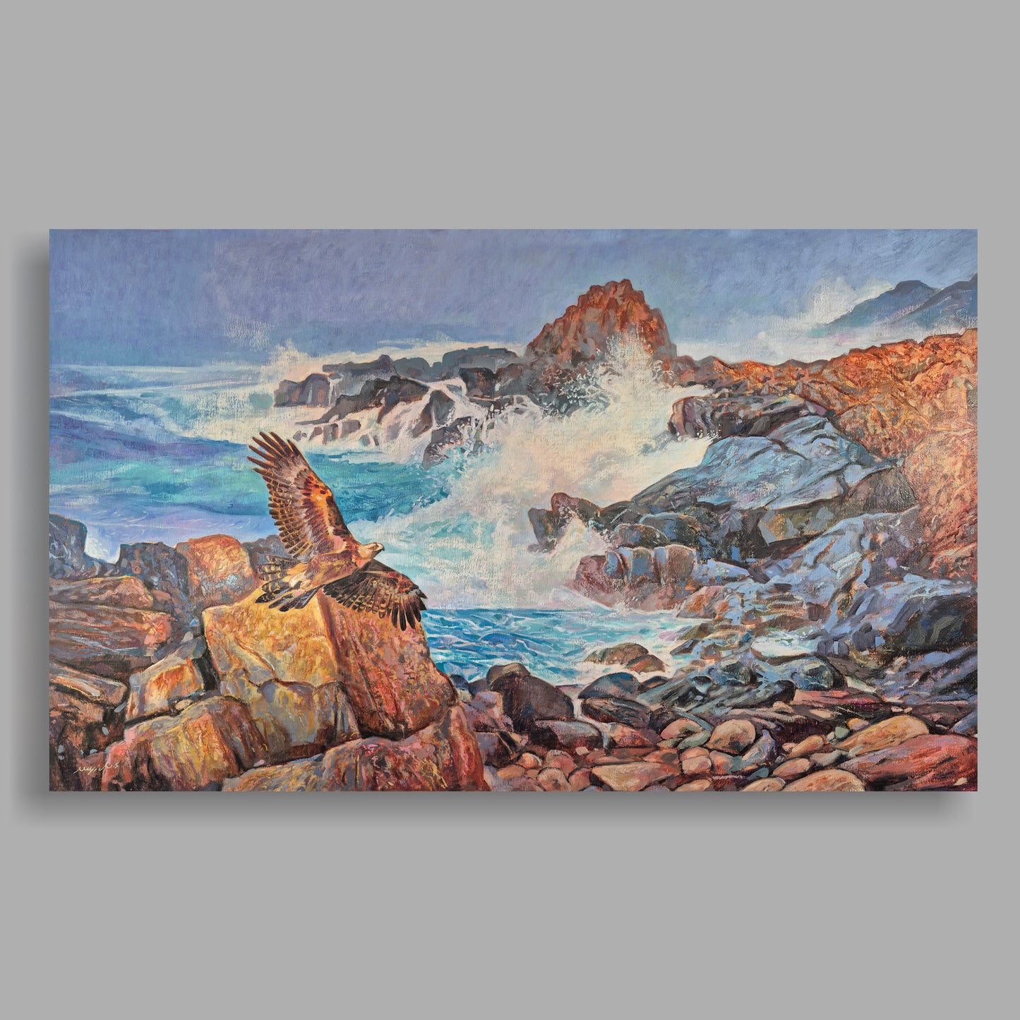 Handgemaltes Originalbild mit Öl