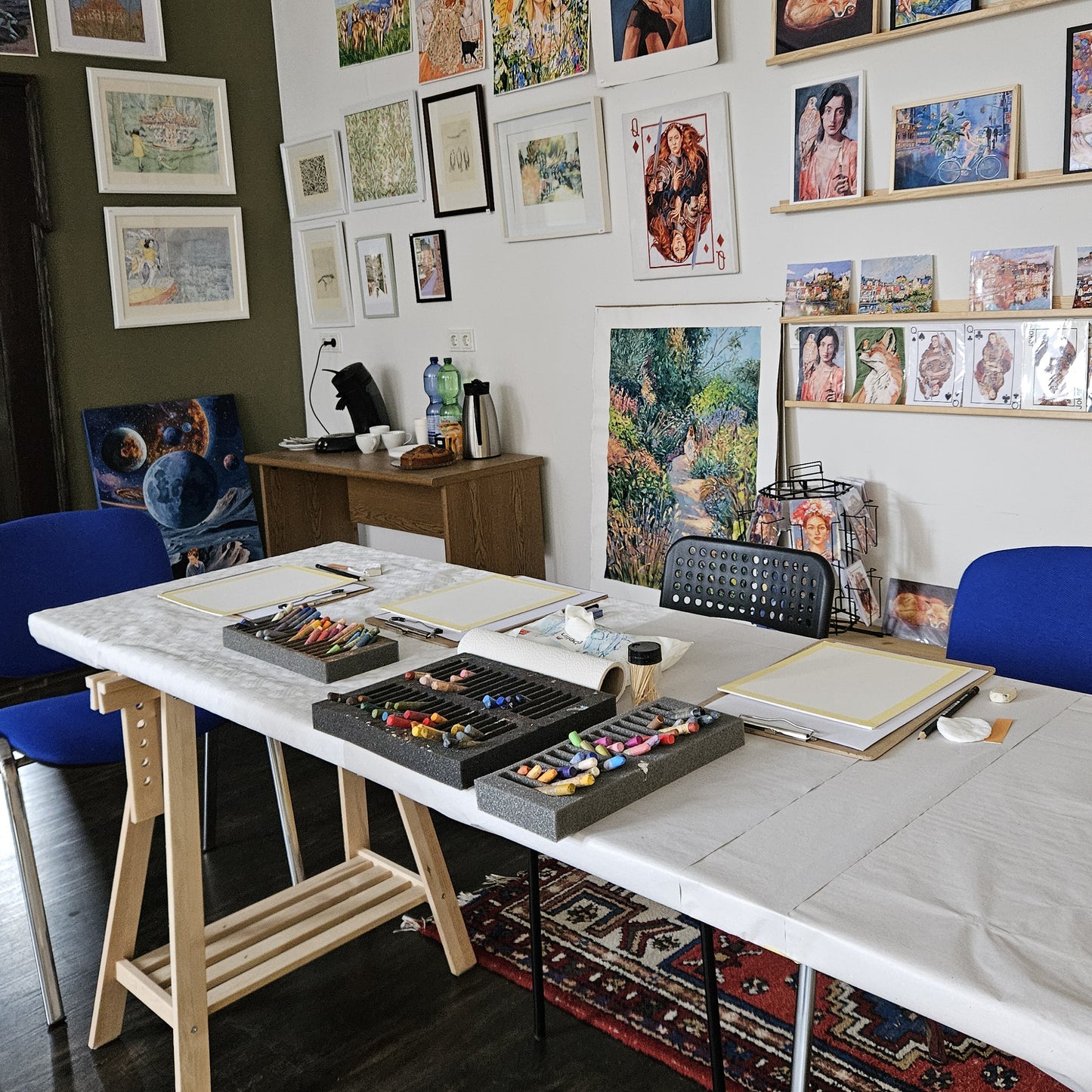 Tiermalerei mit Ölpastell Sonntags 11:00 - 13:30