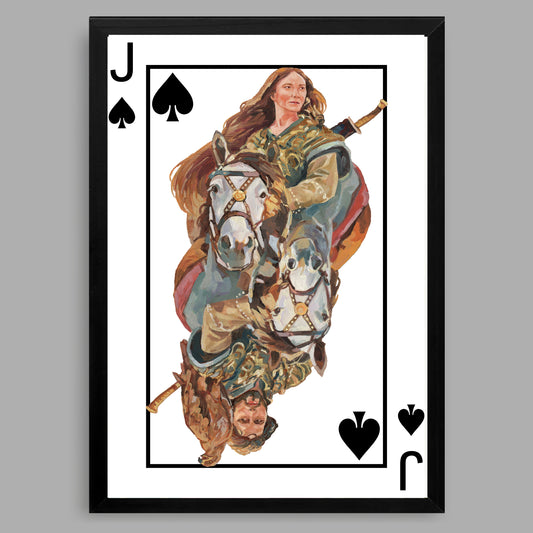 Kunstdruck mit Rahmen