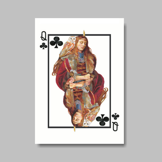 Postkarte, DIN A5, Spielkarte