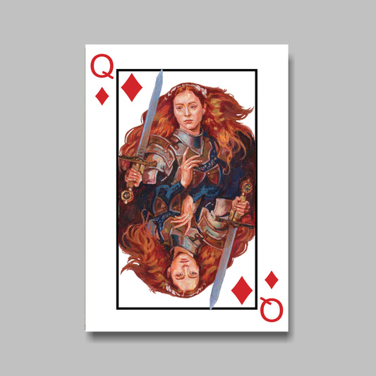 Postkarte, DIN A5, Spielkarte