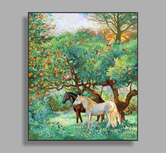 Handgemaltes Originalbild mit Öl