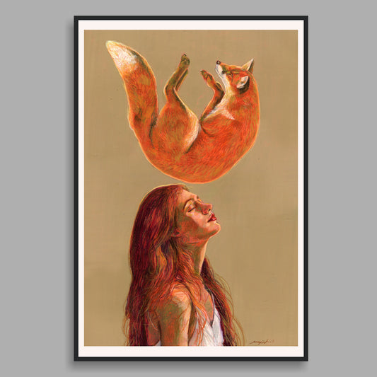 Handgemaltes Originalbild Mixed Media