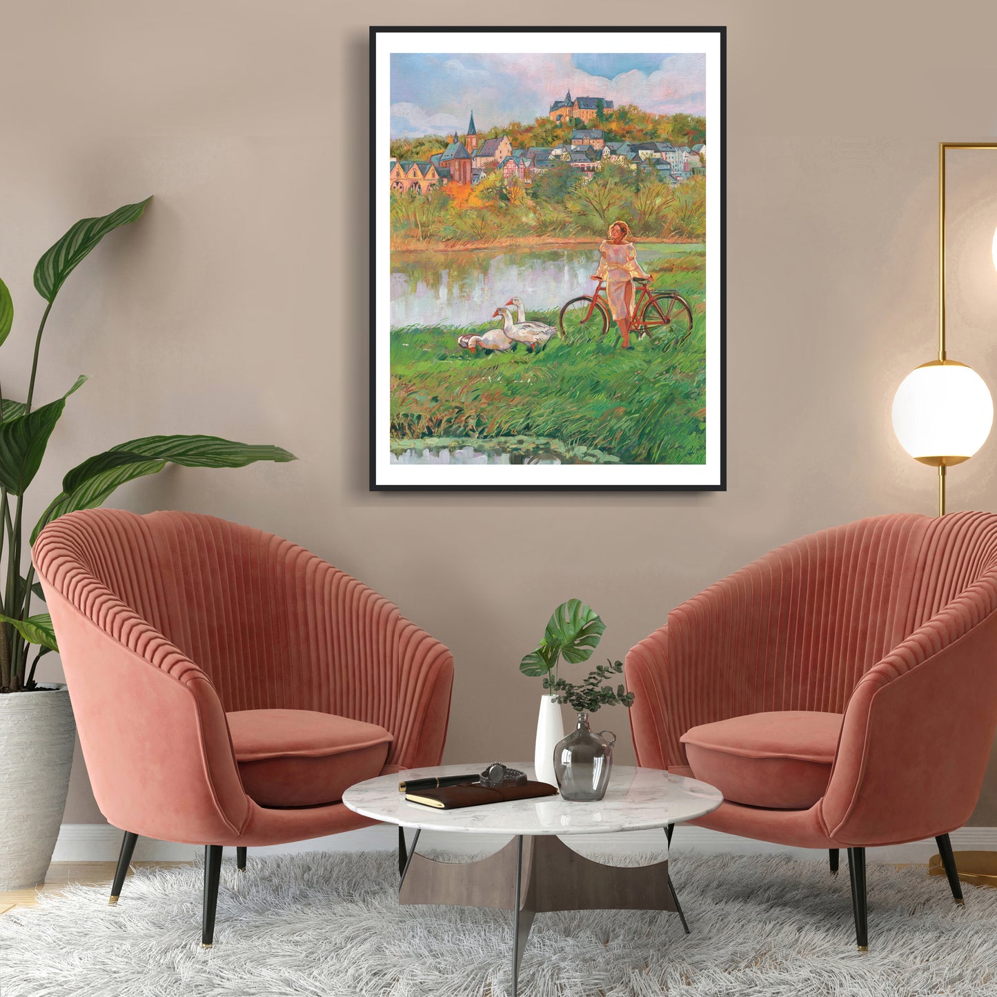 Handgemaltes Originalbild mit Öl