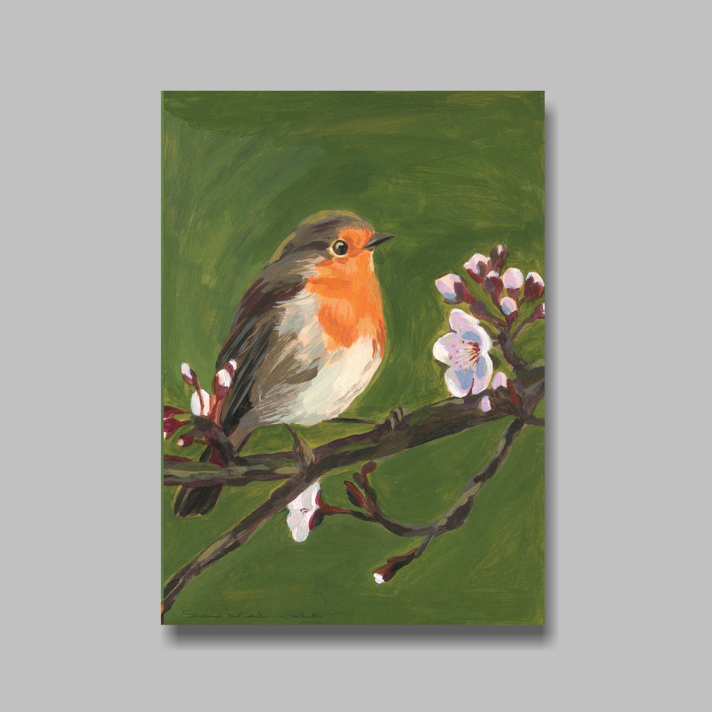 Postkarte, DIN A5, Tiere