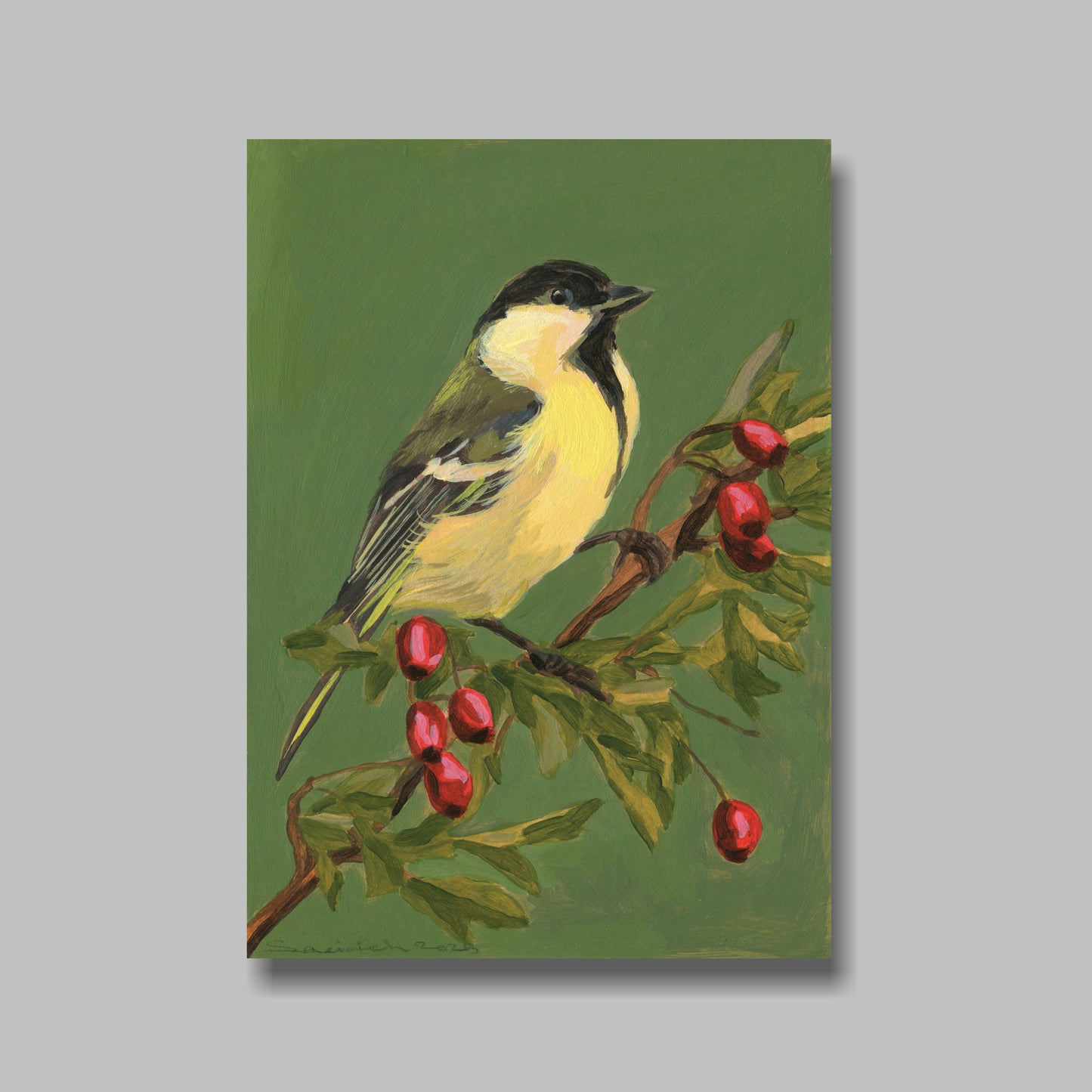 Postkarte, DIN A5, Tiere