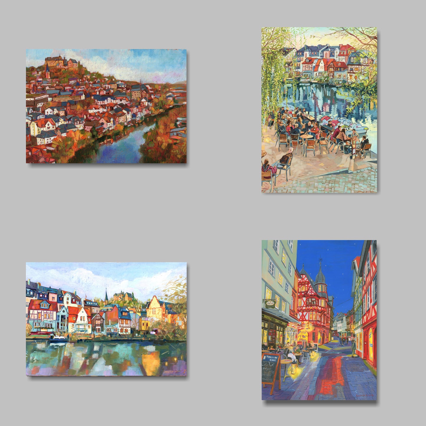 Postkarten Set, 4 Stücke, DIN A6