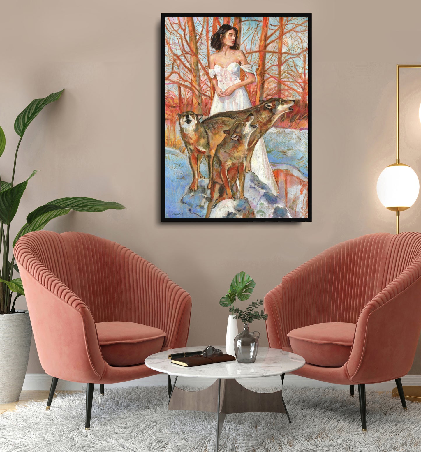 Handgemaltes Originalbild mit Öl