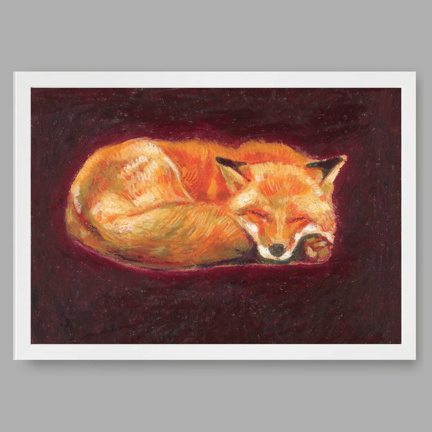 Kunstdruck mit Rahmen