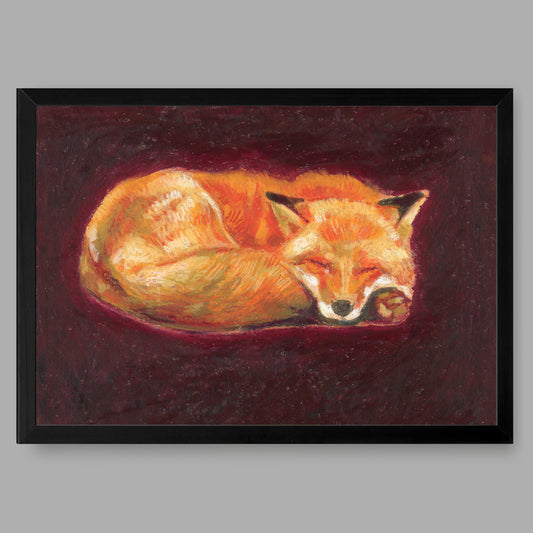Kunstdruck mit Rahmen