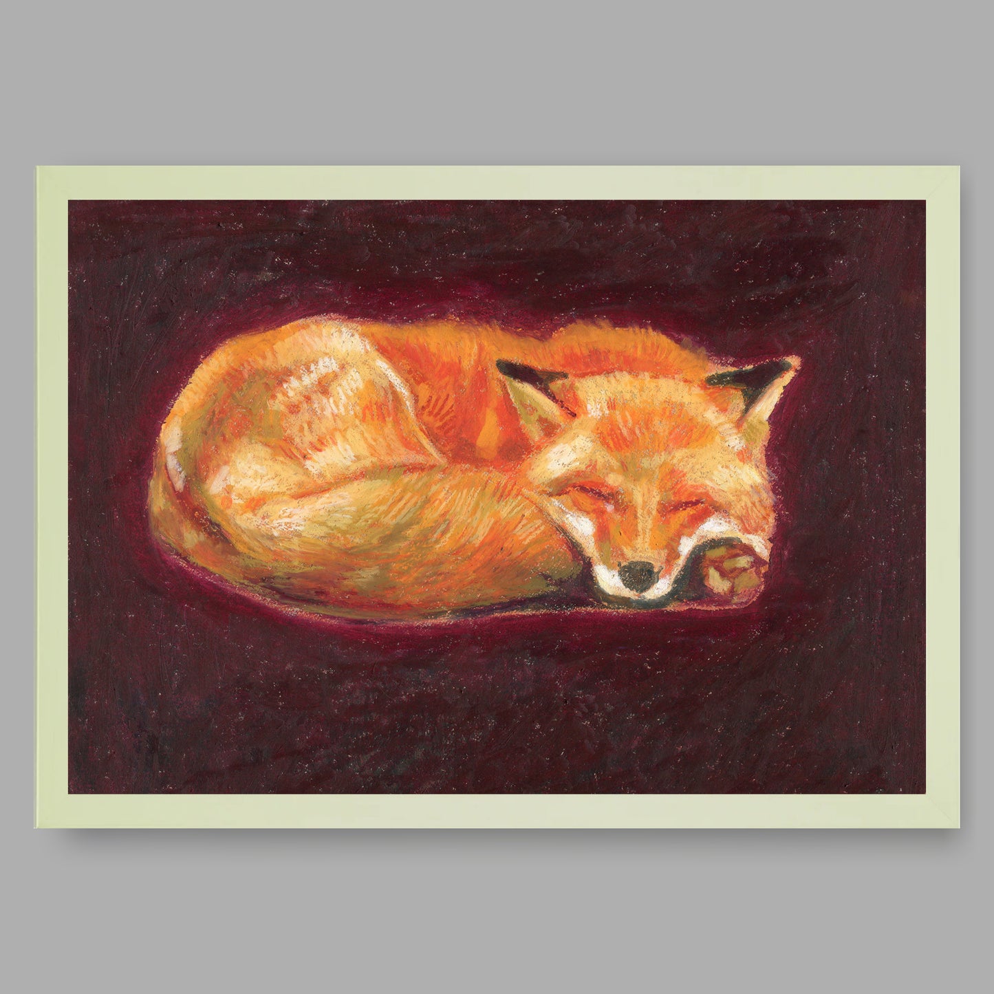 Kunstdruck mit Rahmen