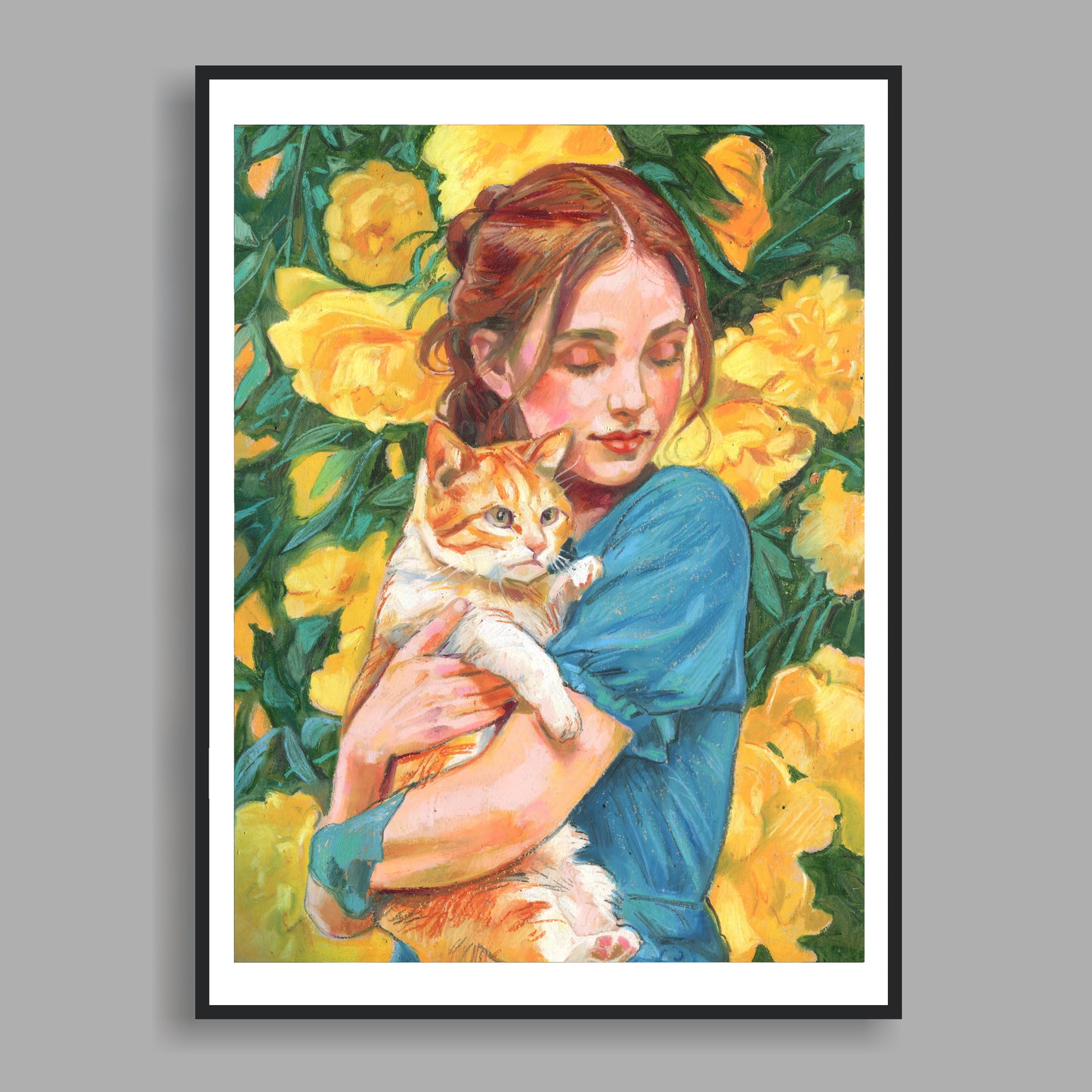 Handgemaltes Originalbild mit Öl