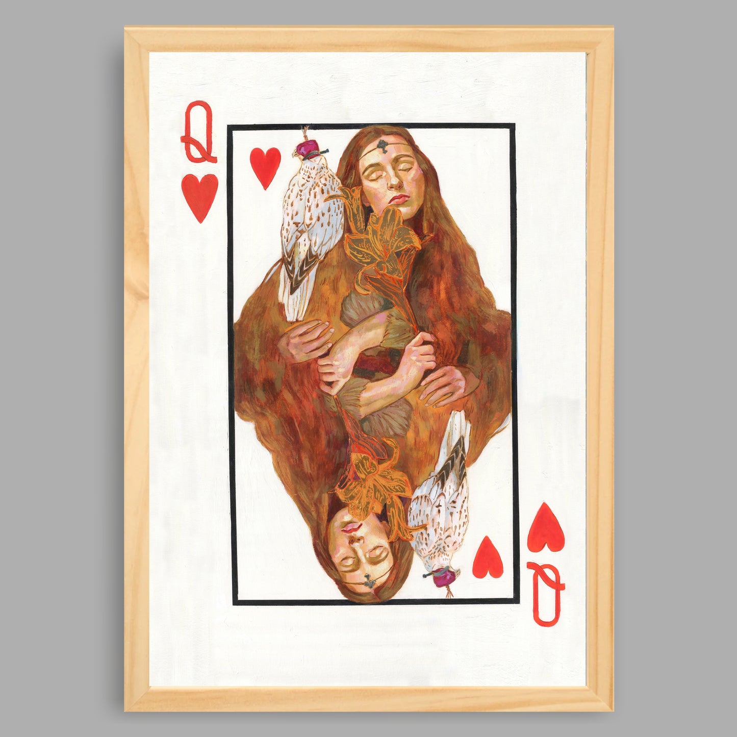 Kunstdruck mit Rahmen