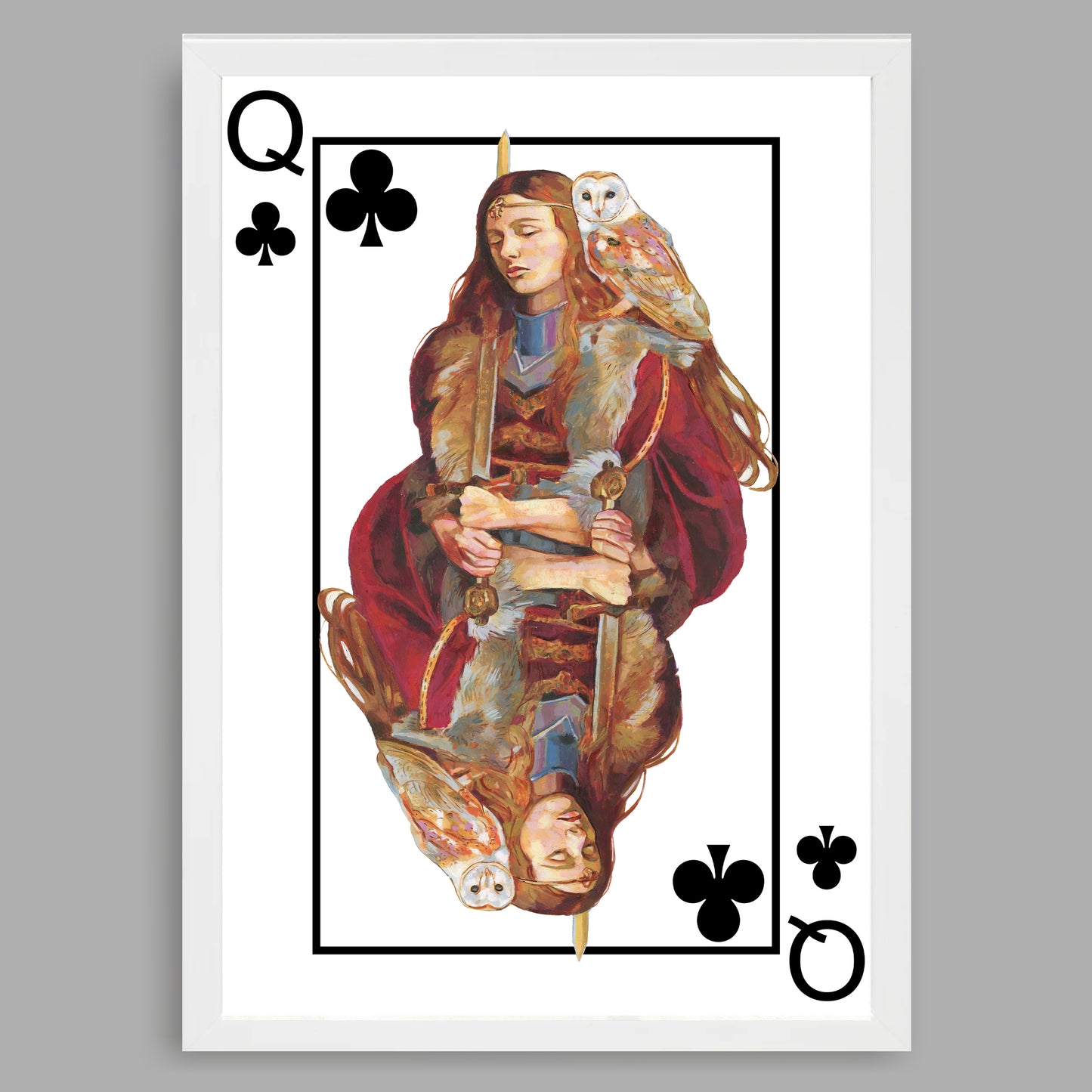 Kunstdruck mit Rahmen