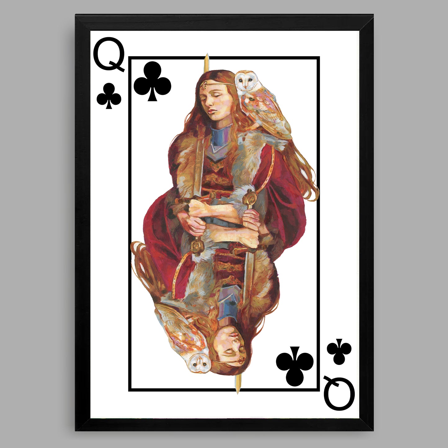 Kunstdruck mit Rahmen