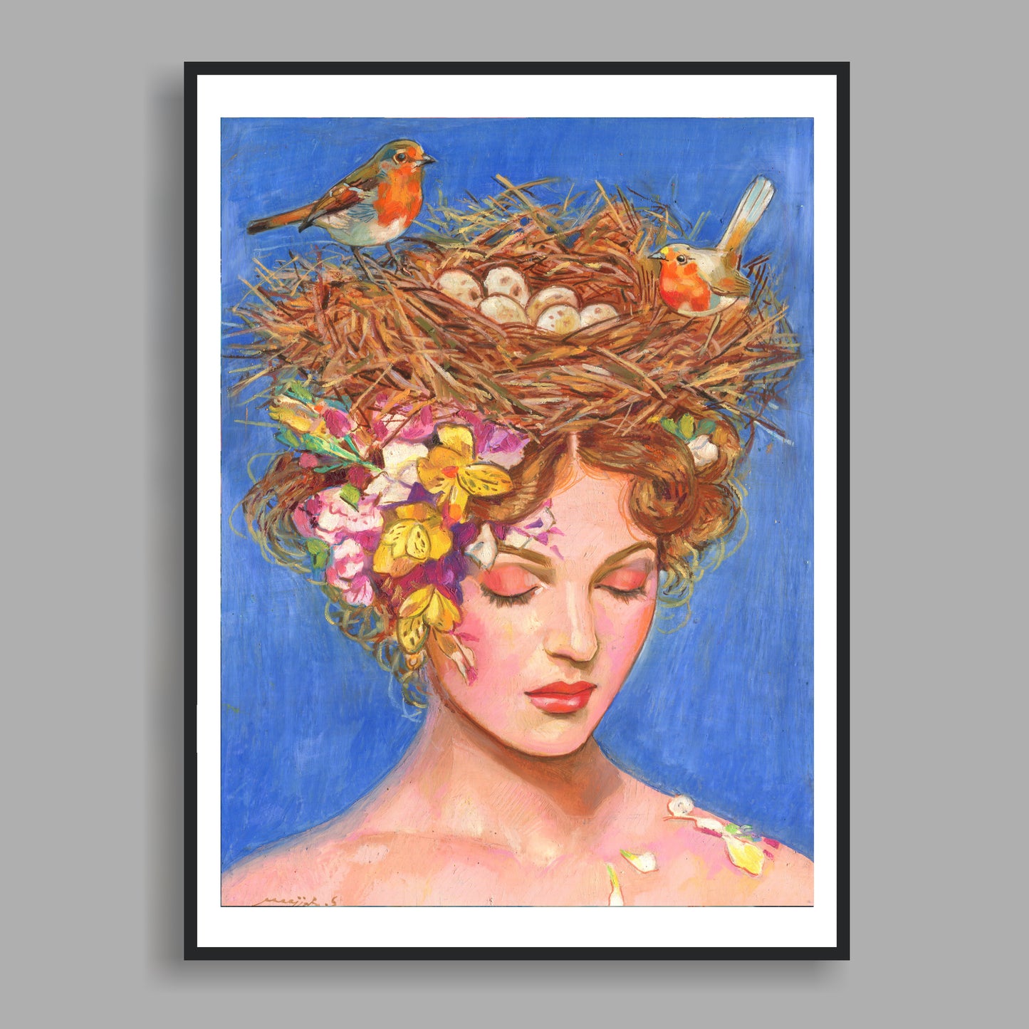 Handgemaltes Originalbild mit Öl