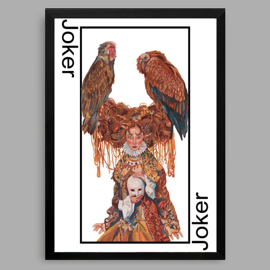 Kunstdruck mit Rahmen