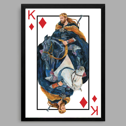 Kunstdruck mit Rahmen