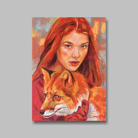 Postkarte, DIN A5, Porträt