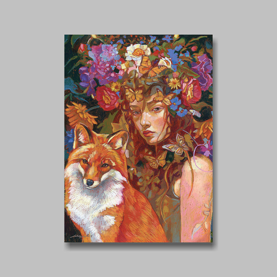 Postkarte, DIN A5, Porträt