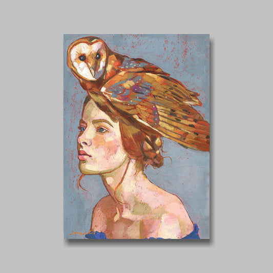 Postkarte, DIN A5, Porträt