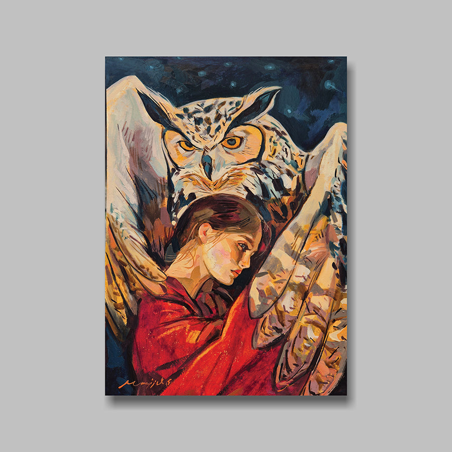 Postkarte, DIN A5, Porträt