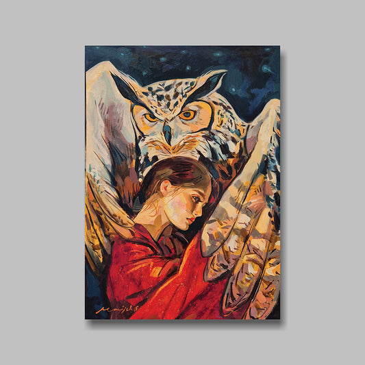 Postkarte, DIN A5, Porträt