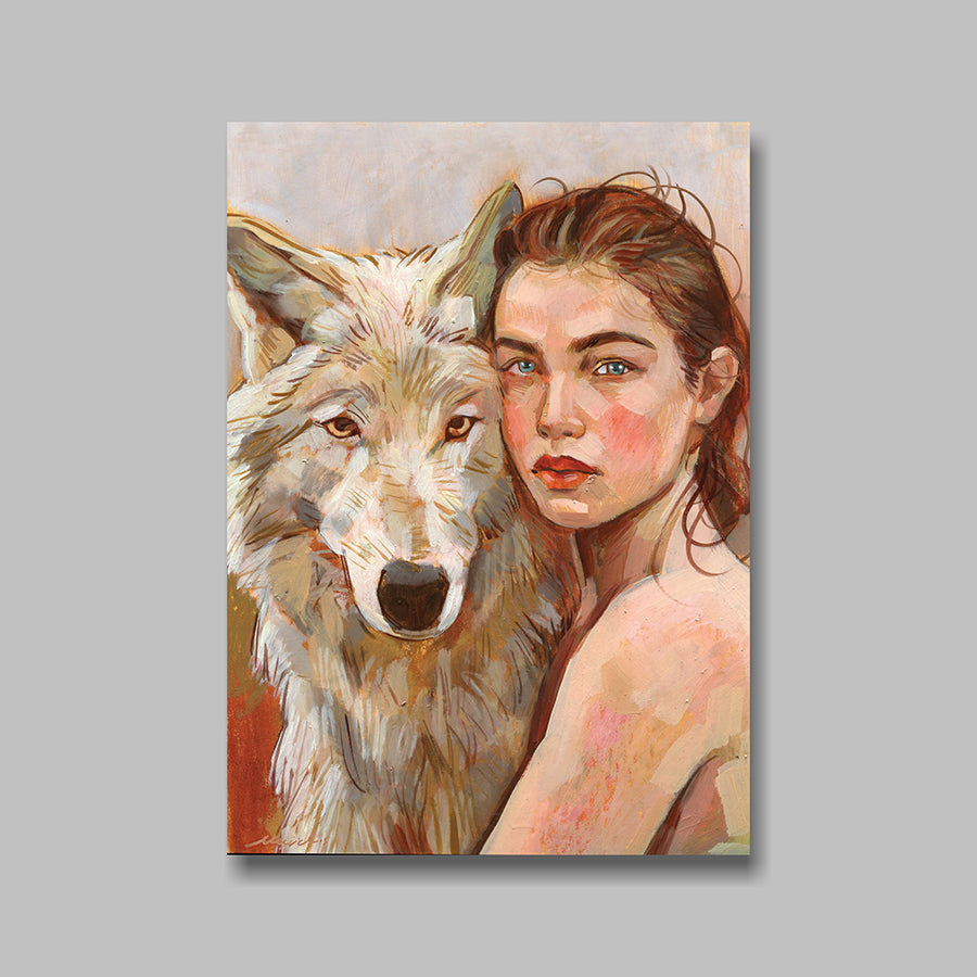 Postkarte, DIN A5, Porträt