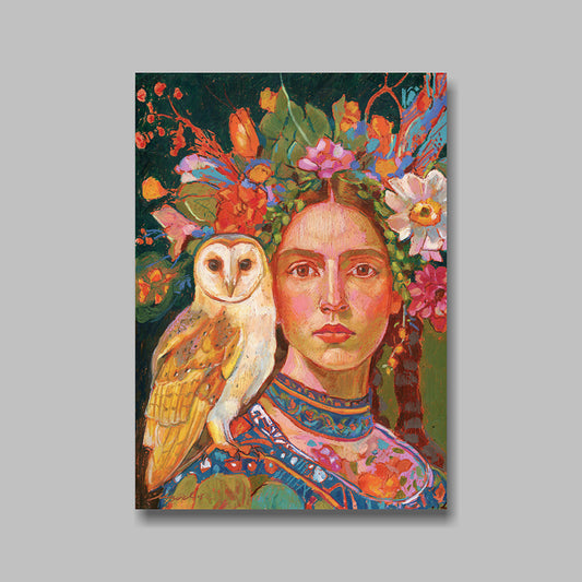 Postkarte, DIN A5, Porträt