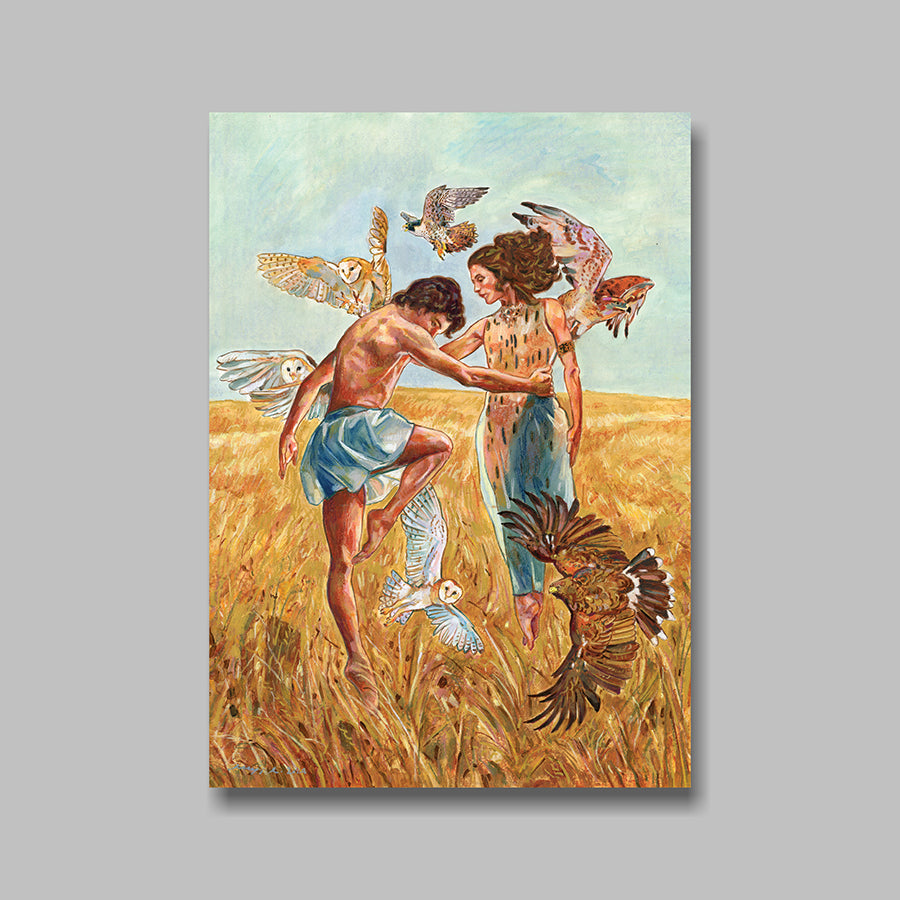 Postkarte, DIN A5, Porträt