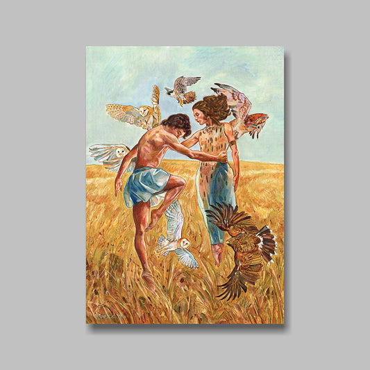Postkarte, DIN A5, Porträt