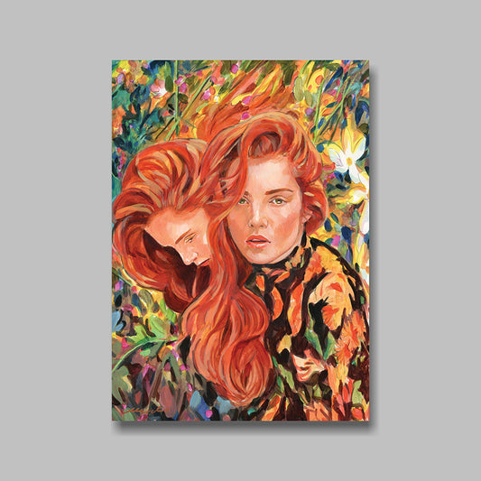 Postkarte, DIN A5, Porträt