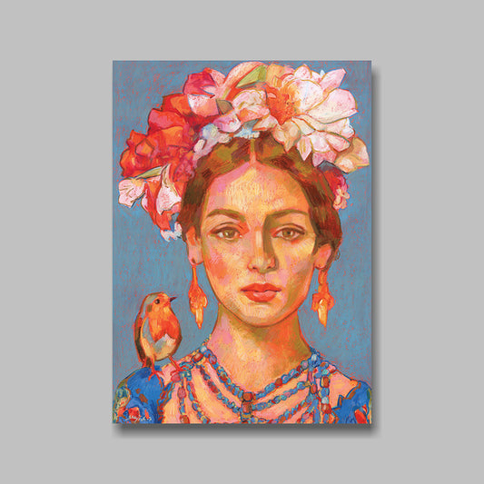 Postkarte, DIN A5, Porträt